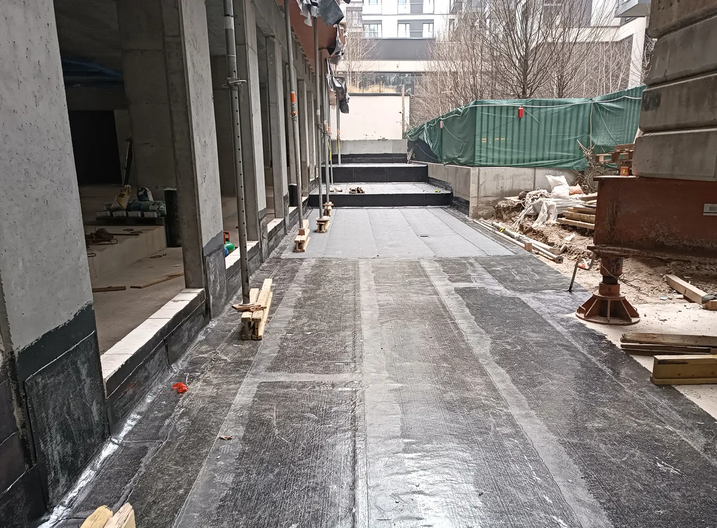 Postęp prac inwestycji Żelazna 54, Warszawa