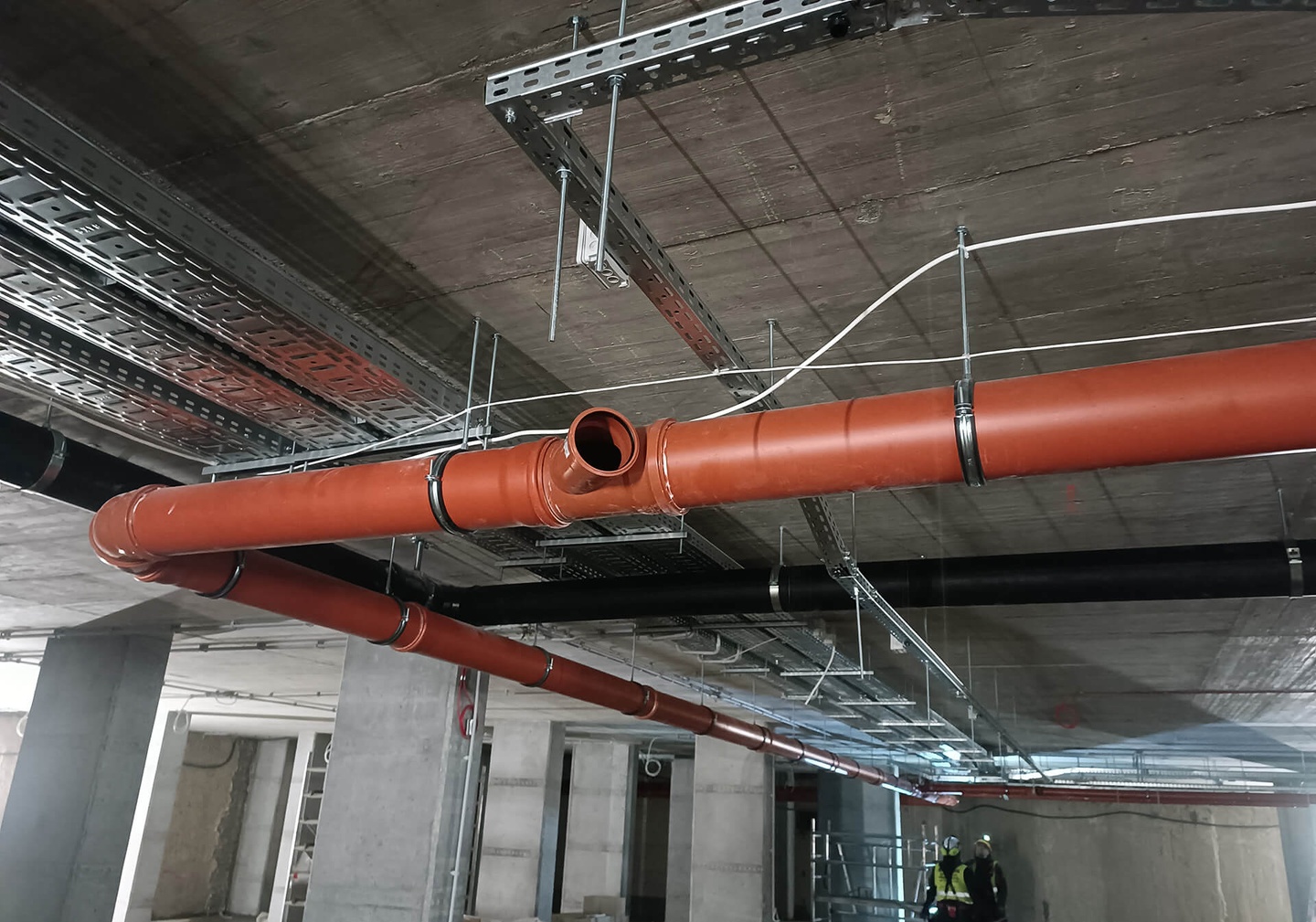 Postęp pracy inwestycji Żelazna 54, Warszawa Wola