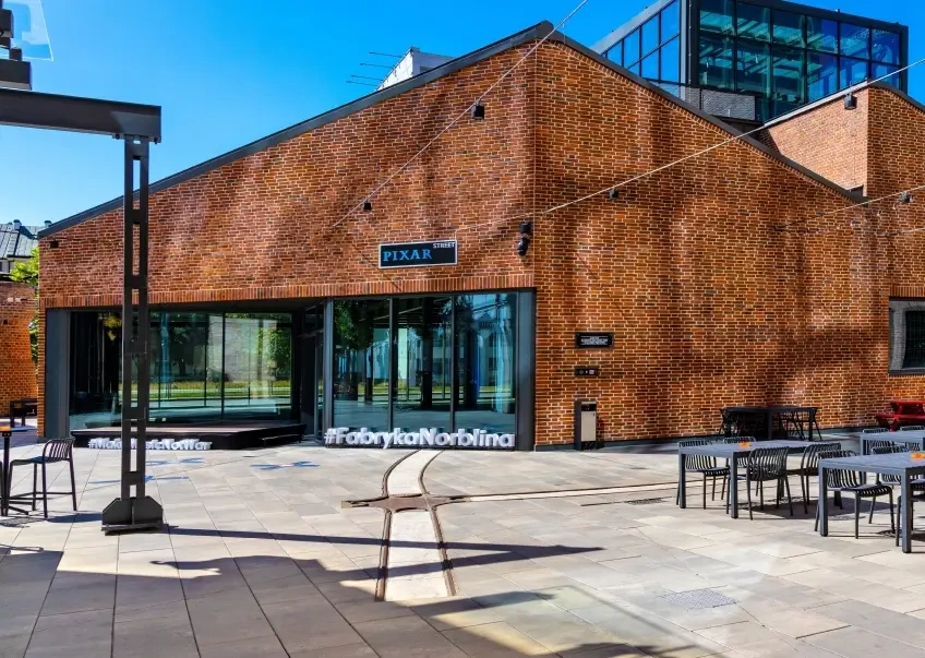 Zdjęcie patio Fabryki Norblina