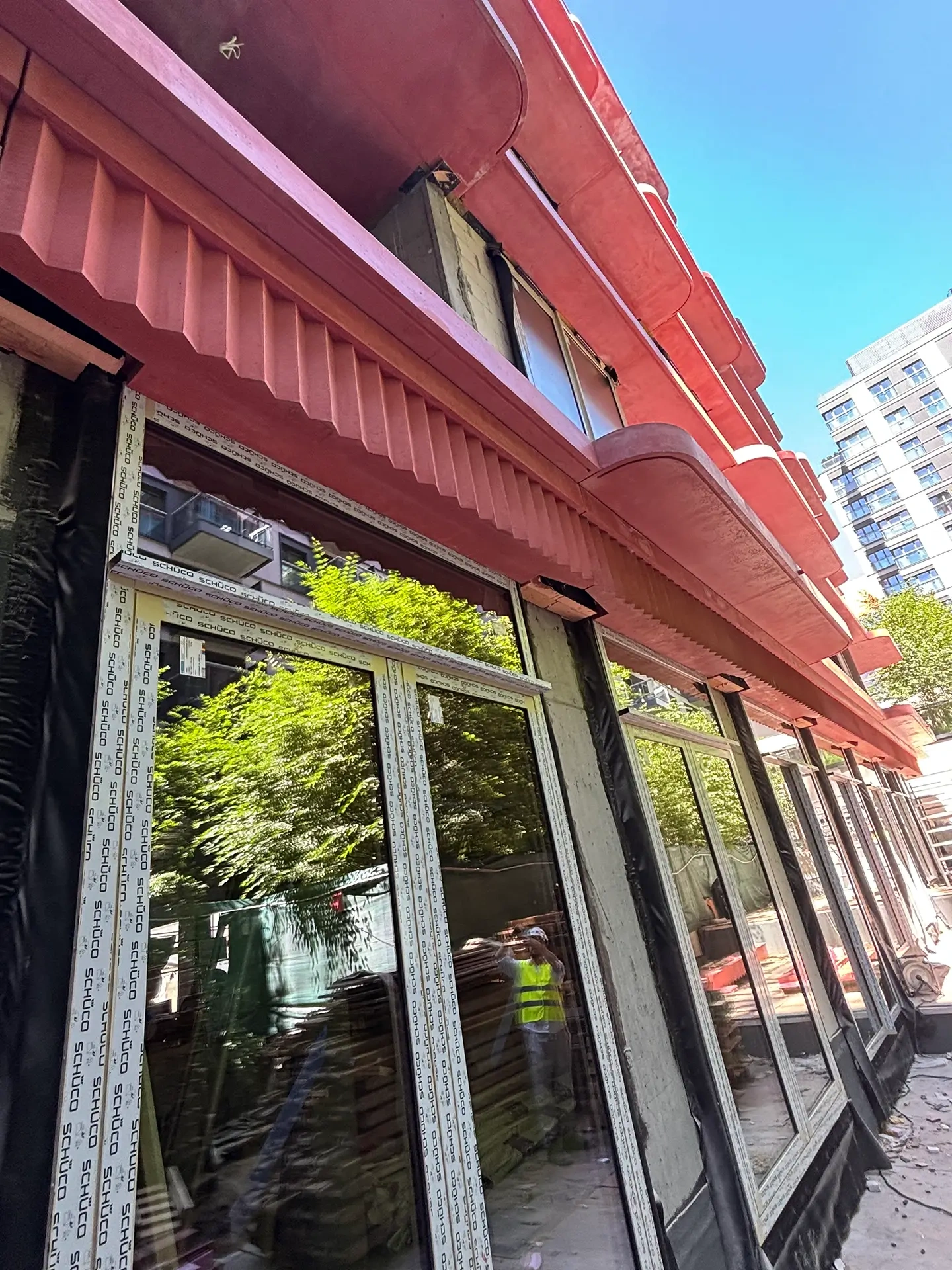 Postęp pracy inwestycji Żelazna 54, Warszawa